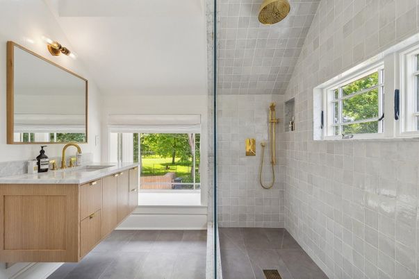 Bathroom, Glass Shower, Interior