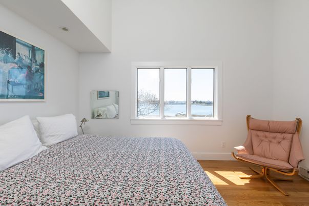 Bedroom, Interior, Water, Wood Texture Flooring
