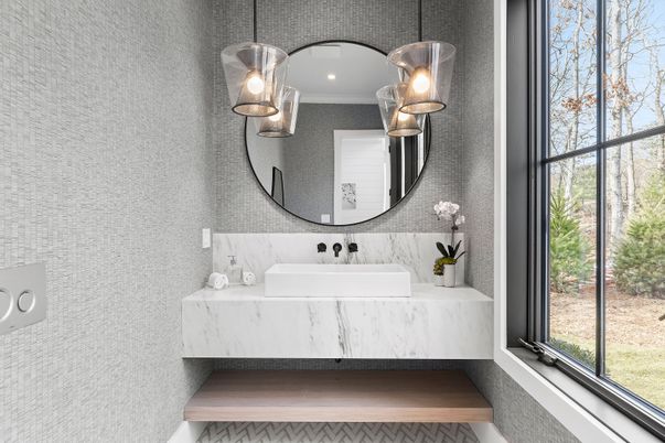 Bathroom, Interior, Pendant Lights, Recessed Lighting