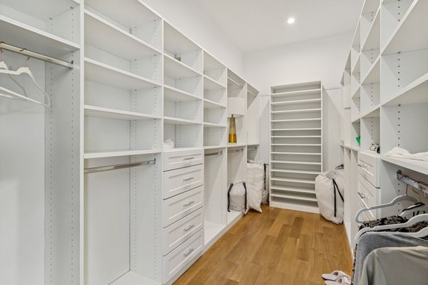 Interior, Recessed Lighting, Walk-in Closets, Wood Texture Flooring