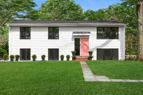 Exterior, Facade, Raised Ranch