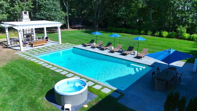 Backyard, Exterior, Pool