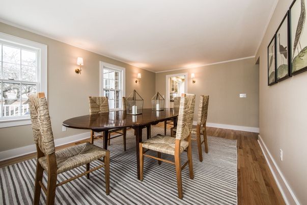 Dining room, Interior, Wood Texture Flooring