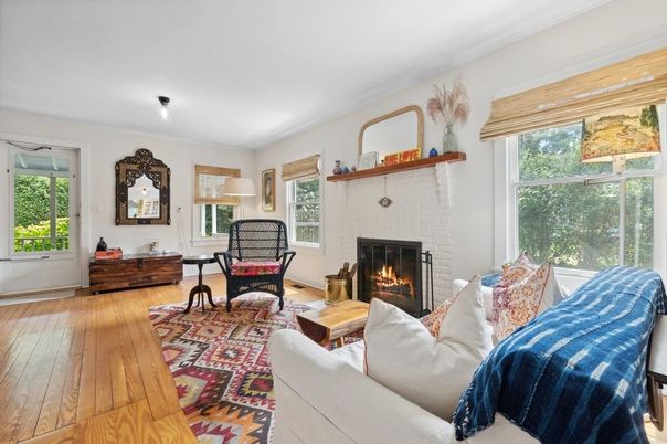 Fireplace, Interior, Living room, Wood Texture Flooring