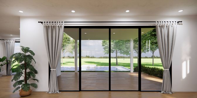 Interior, Recessed Lighting, Wood Texture Flooring