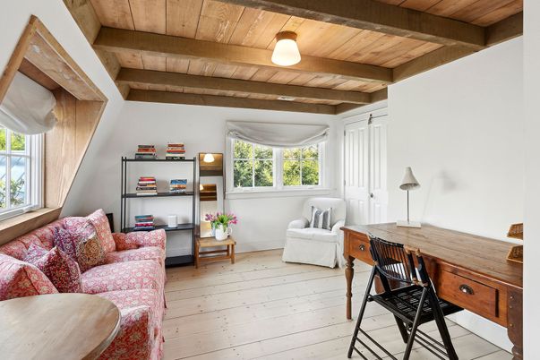 Home Office, Interior, Living room, Wooden Beams, Wooden Ceilings, Wood Texture Flooring
