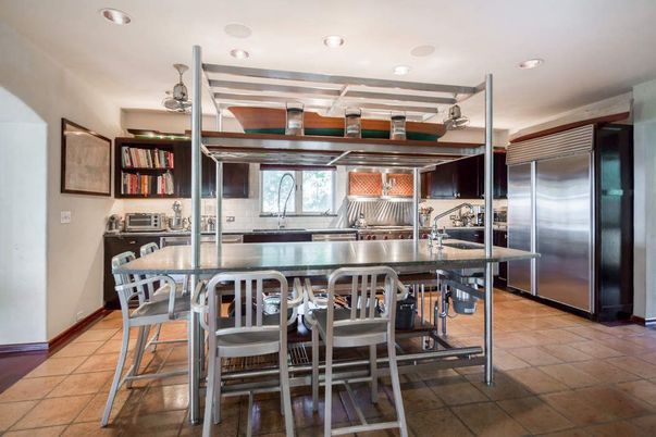 Dining room, Interior, Kitchen, Recessed Lighting, Stainless Steel Appliances