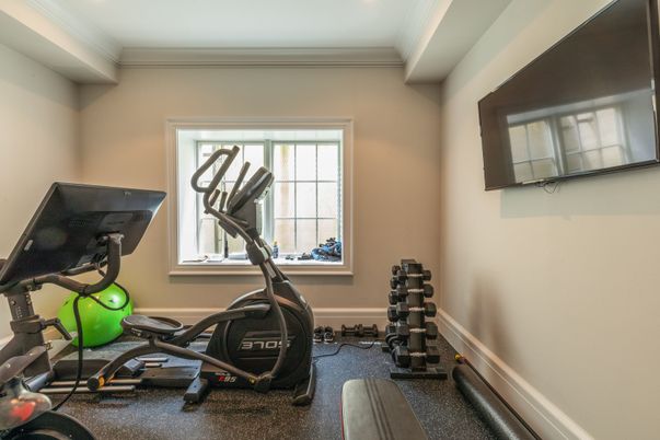 Fitness Equipment, Interior, Recessed Lighting