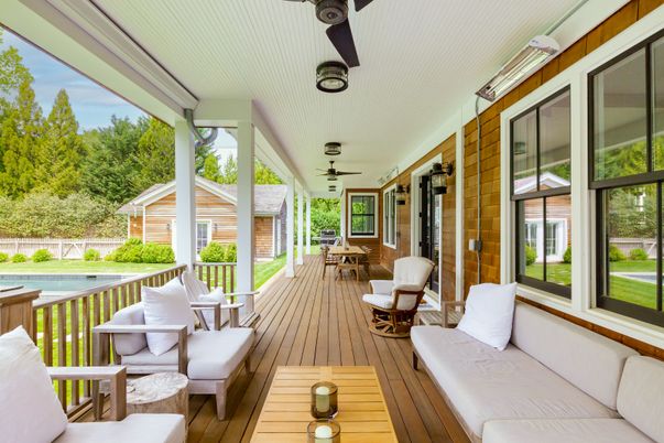 Interior, Sun Room, Wood Texture Flooring