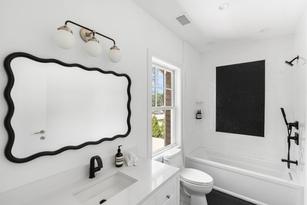 Bathroom, Interior, Recessed Lighting
