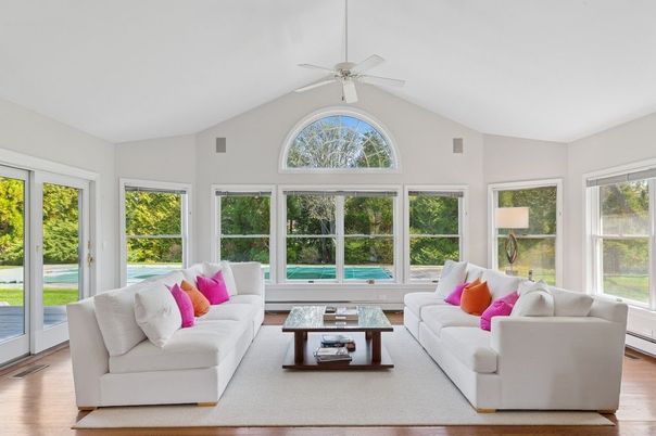 Interior, Living room, Sun Room, Wood Texture Flooring