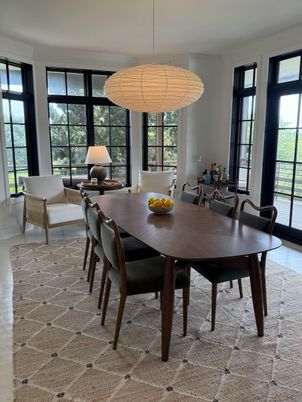 Dining room, Interior, Pendant Lights