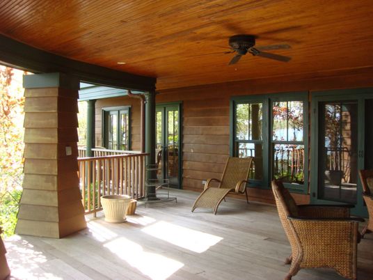Exterior, Wood Texture Flooring