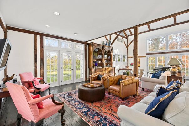 Interior, Living room, Piano, Recessed Lighting, Wood Texture Flooring