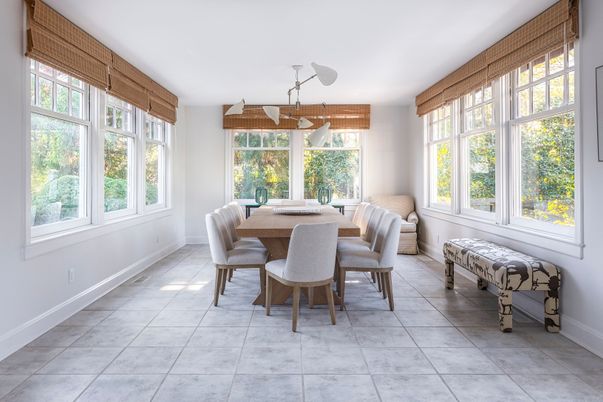 Dining room, Interior