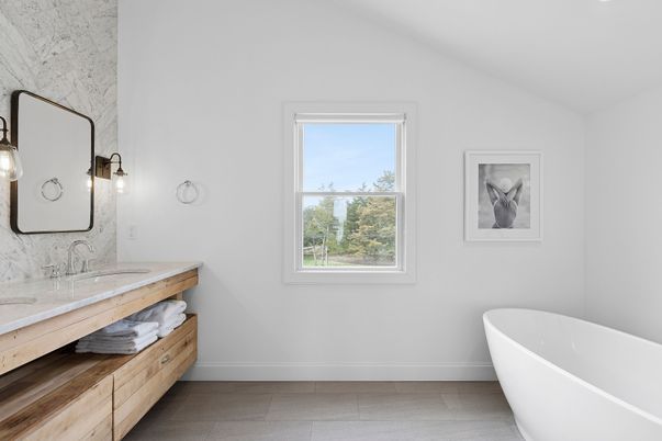 Bathroom, Dual Sink Vanities, Free Standing Baths, Interior