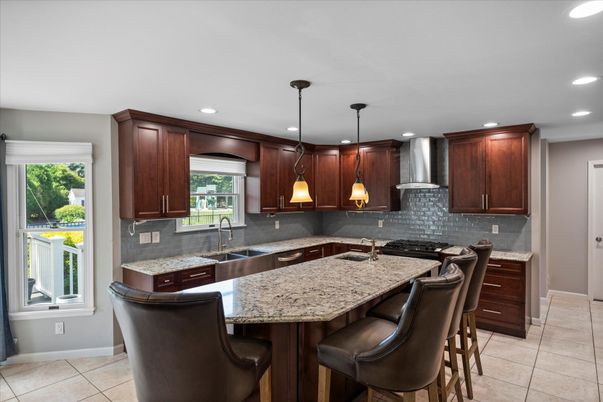 Interior, Kitchen, Pendant Lights, Recessed Lighting