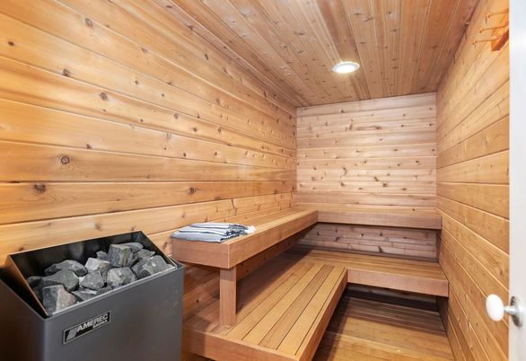 Interior, Sauna Room
