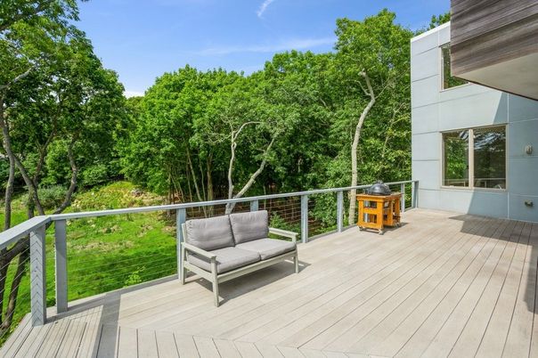 Exterior, Wood Texture Flooring