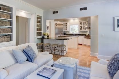 Interior, Kitchen, Living room, Wood Texture Flooring