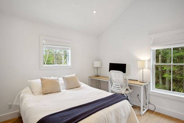 Bedroom, Home Office, Interior, Wood Texture Flooring
