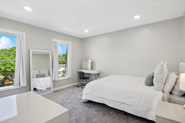 Bedroom, Home Office, Interior, Recessed Lighting