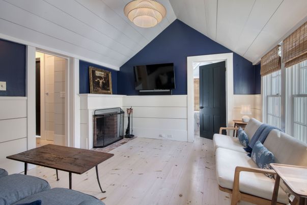 Fireplace, Interior, Wood Texture Flooring