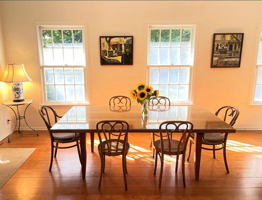 Dining room, Interior, Wood Texture Flooring