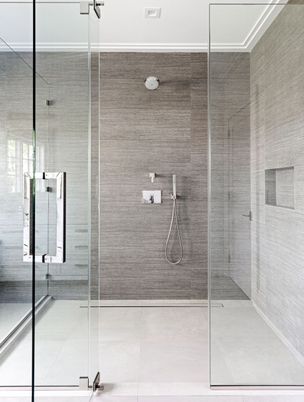 Bathroom, Glass Shower, Interior