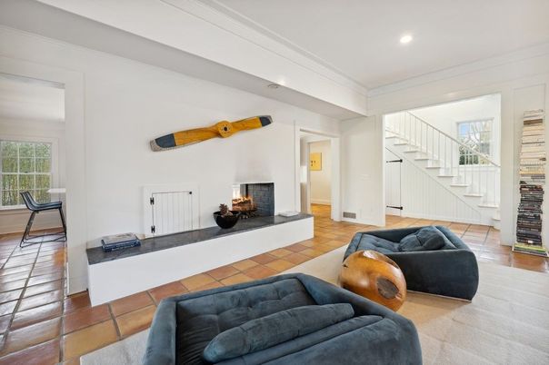 Fireplace, Interior, Living room, Recessed Lighting