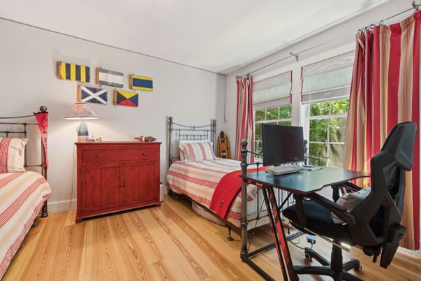 Bedroom, Home Office, Interior, Wood Texture Flooring
