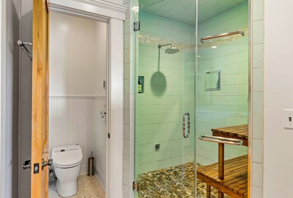 Bathroom, Glass Shower, Interior