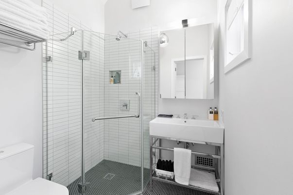 Bathroom, Glass Shower, Interior