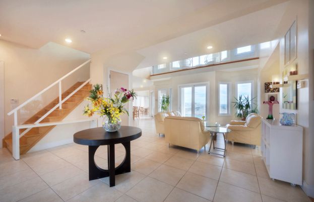 Interior, Living room, Recessed Lighting, Water