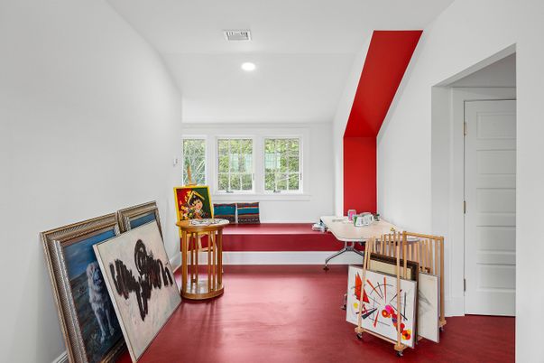Home Office, Interior, Recessed Lighting