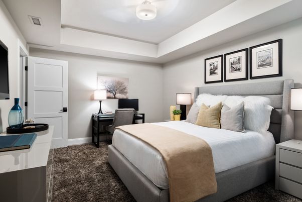 Bedroom, Home Office, Interior