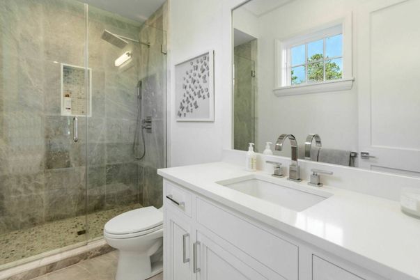 Bathroom, Glass Shower, Interior