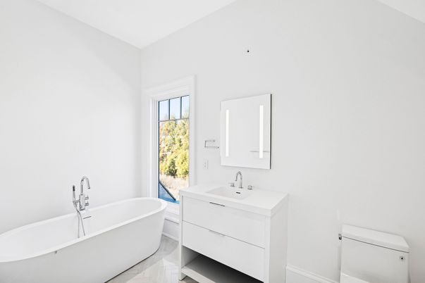 Bathroom, Dual Sink Vanities, Free Standing Baths, Interior