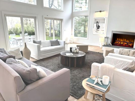 Fireplace, Interior, Living room, Wood Texture Flooring