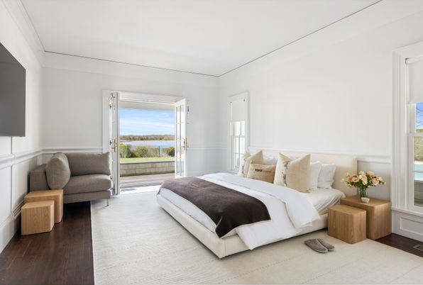 Bedroom, Interior, Water, Wood Texture Flooring