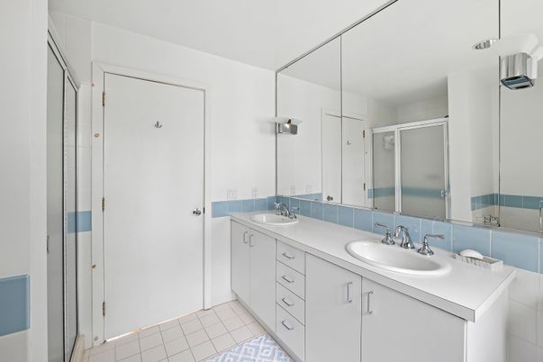 Bathroom, Dual Sink Vanities, Glass Shower, Interior