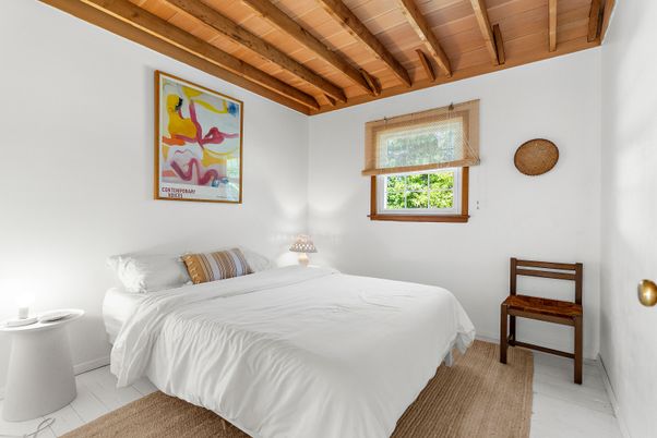 Bedroom, Interior, Wooden Beams, Wooden Ceilings