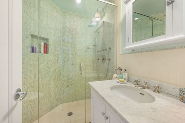 Bathroom, Glass Shower, Interior