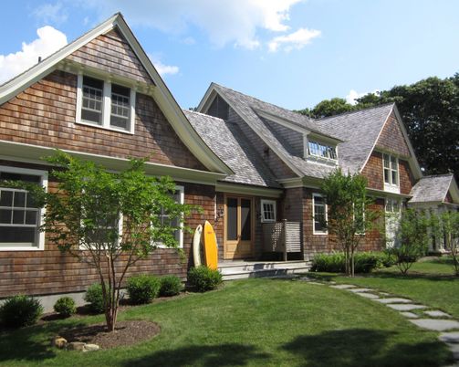 Exterior, Facade, Brick Facade, Tudor Revival