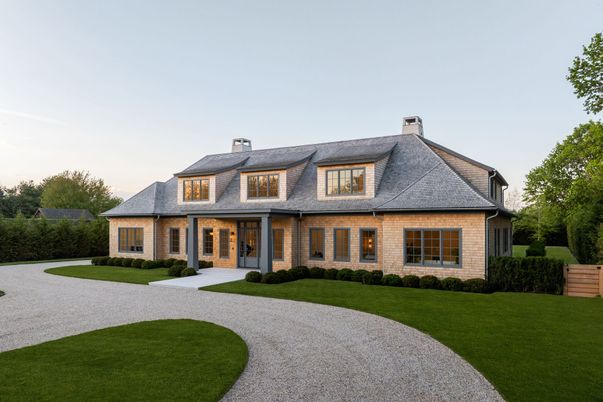 Backyard, Exterior, Facade, Brick Facade, French Provincial