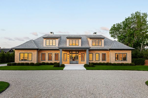 Exterior, Facade, Brick Facade, French Provincial