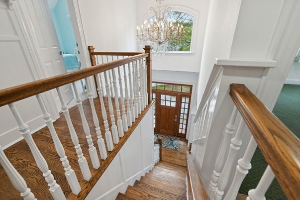 Chandelier, Interior, Wood Texture Flooring