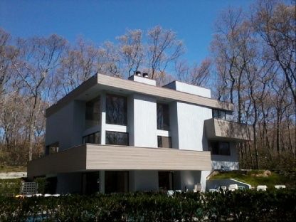 Exterior, Facade, Modern