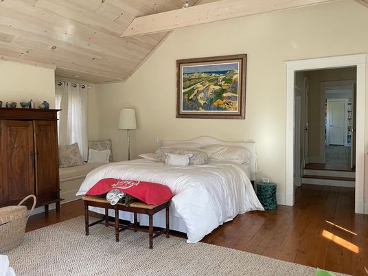 Bedroom, Interior, Wooden Ceilings, Wood Texture Flooring