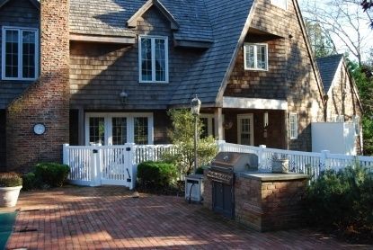 Exterior, Facade, Brick Facade, Tudor Revival
